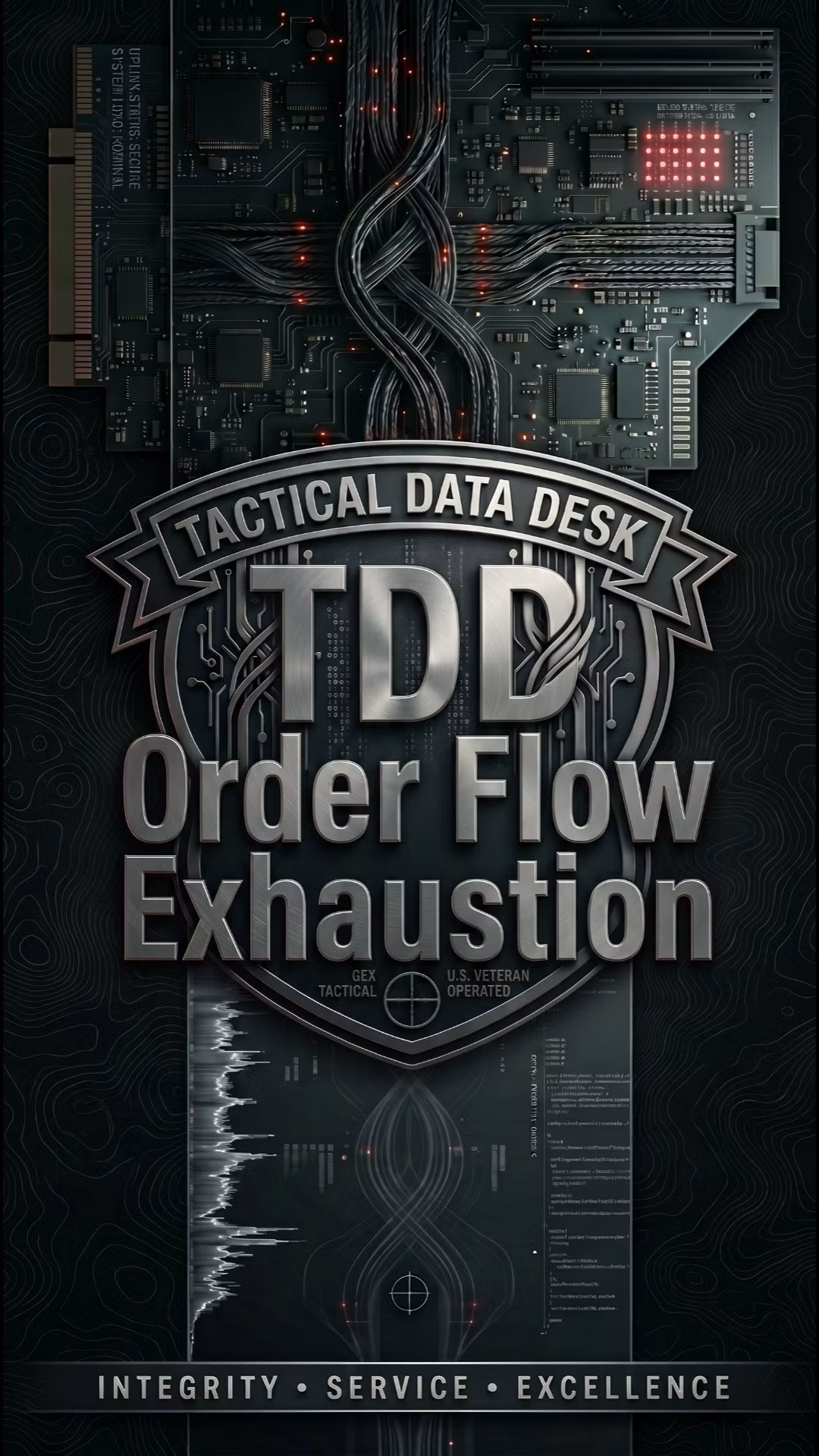 TDD Order Flow Exhaustion