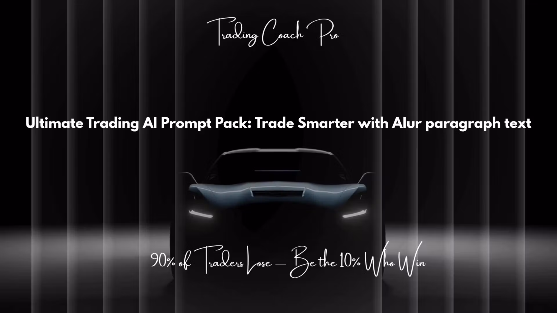 Ultimate Trading AI Prompt Pack: Trade Smarter with AI