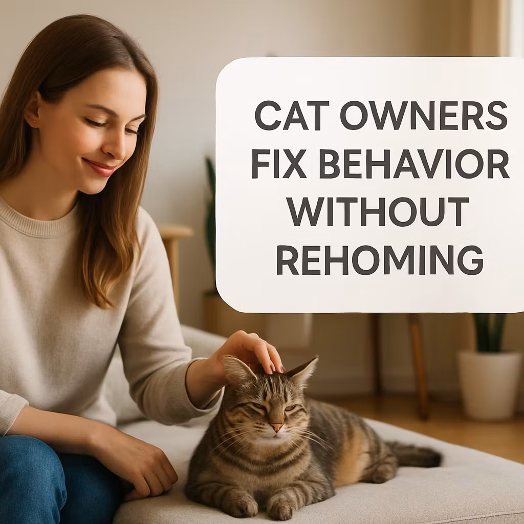Cat Owners Fix Behavior Without Rehoming