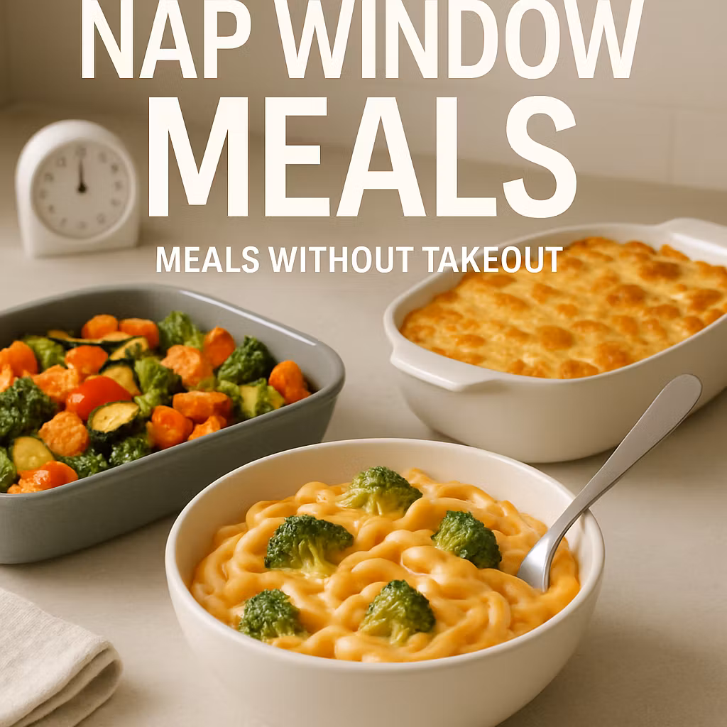 Nap Window Meals Without Takeout