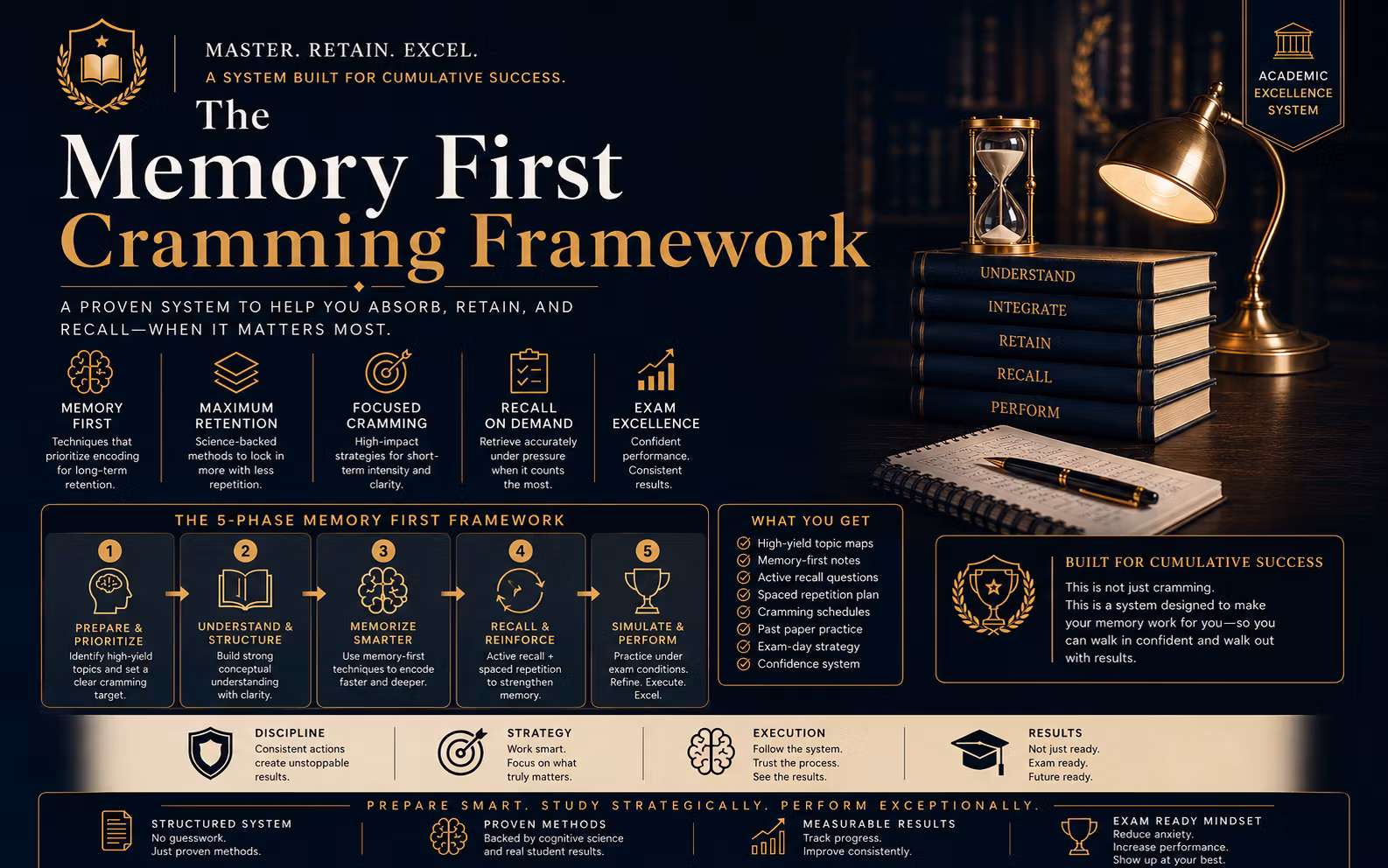 The Memory First Cramming Framework