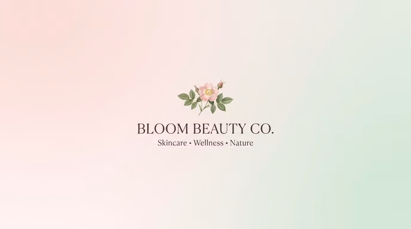 skin care Bloom Beauty Co.