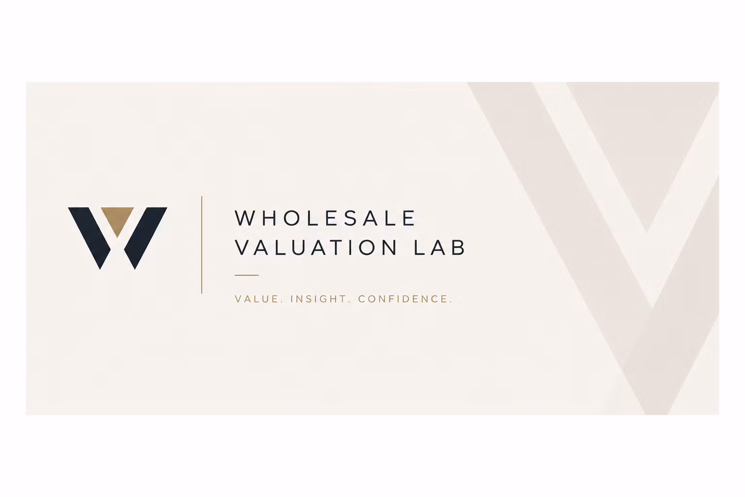 Wholesale Valuation Lab