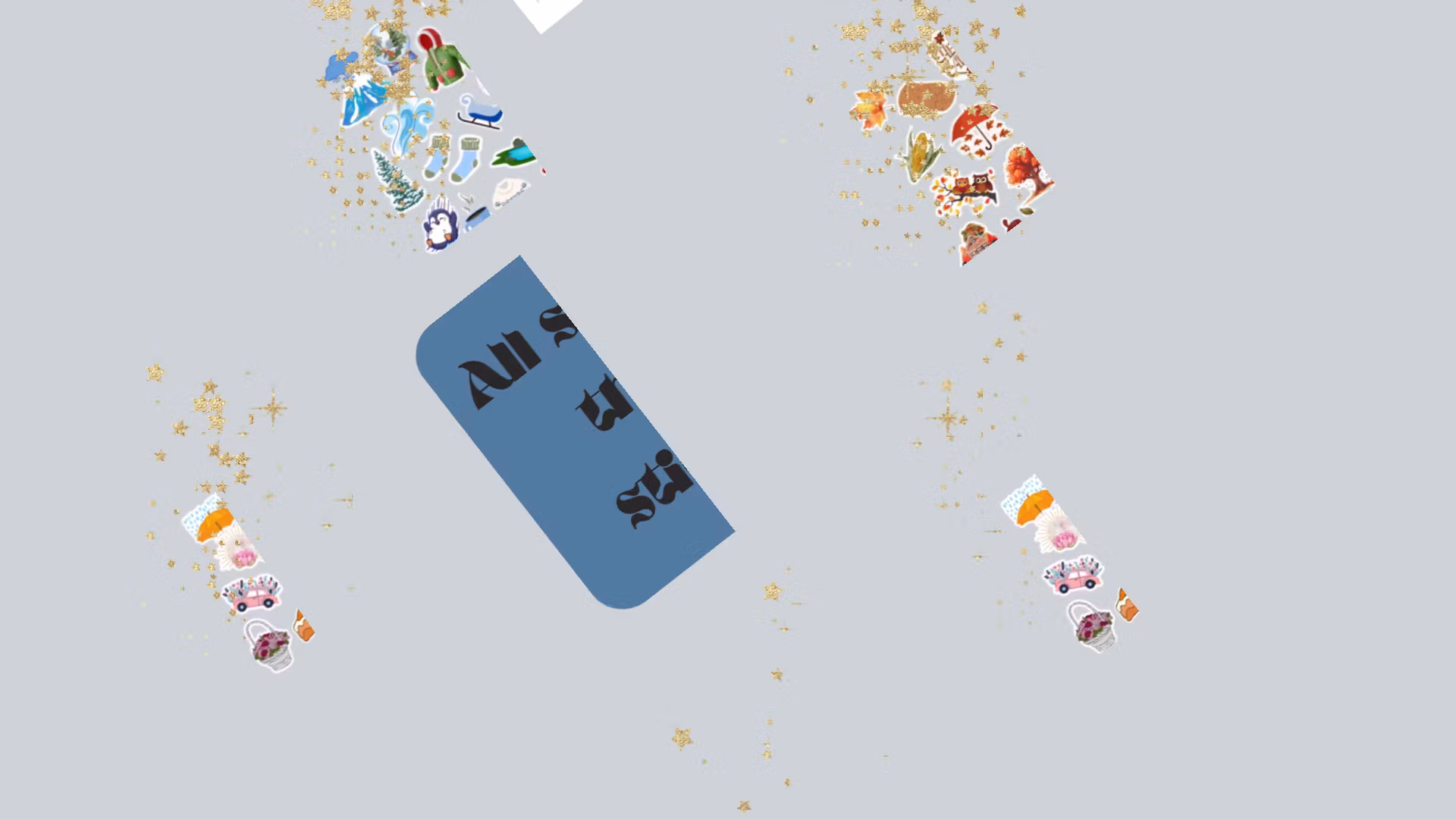 Digital Stickers Kit for Digital Planners and Journal Users