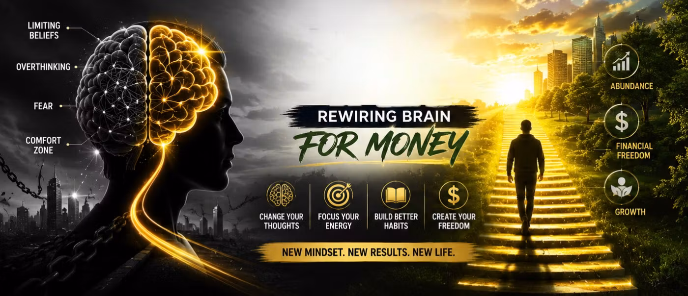 REWIRING BRAIN FOR MONEY