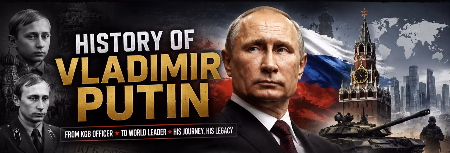 HISTORY OF VLADIMIR PUTIN