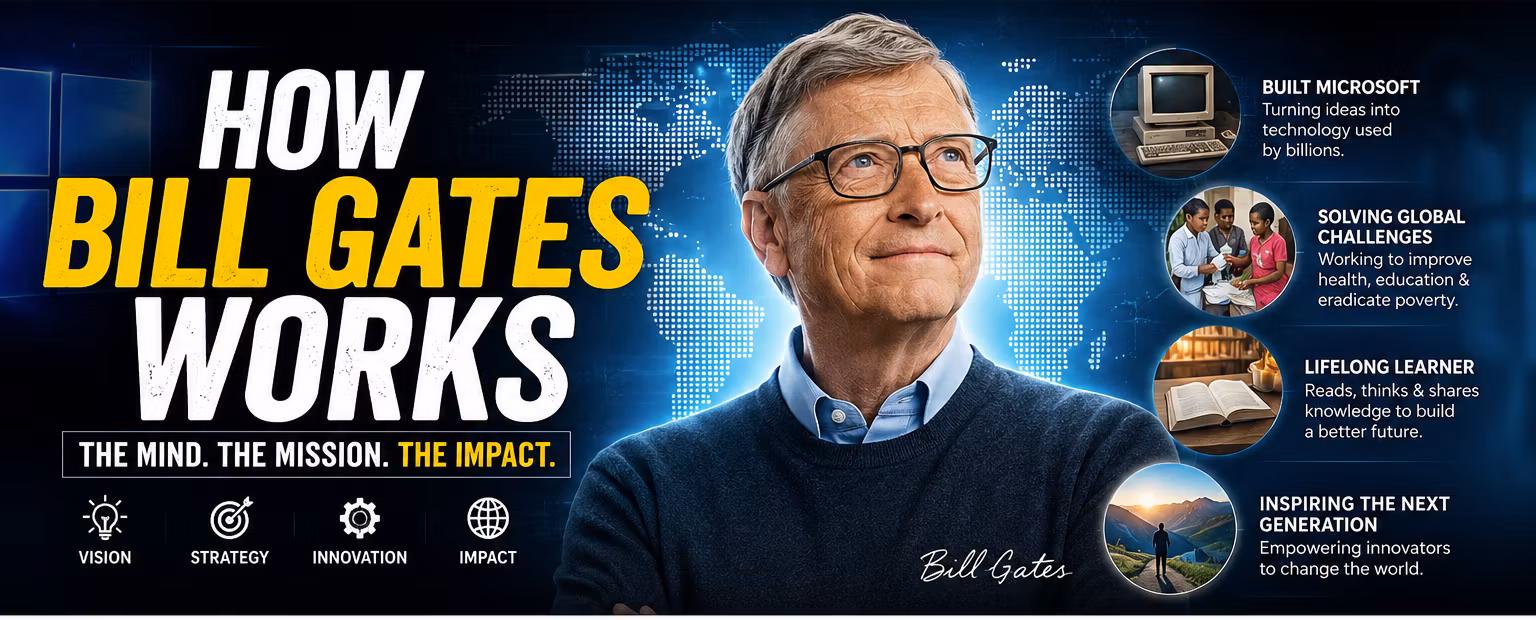 HOW BILL GATE WORK