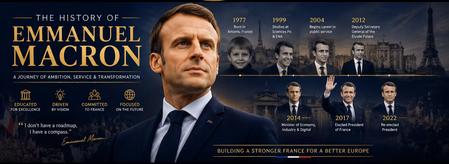 HISTORY OF EMMANUEL MACRON