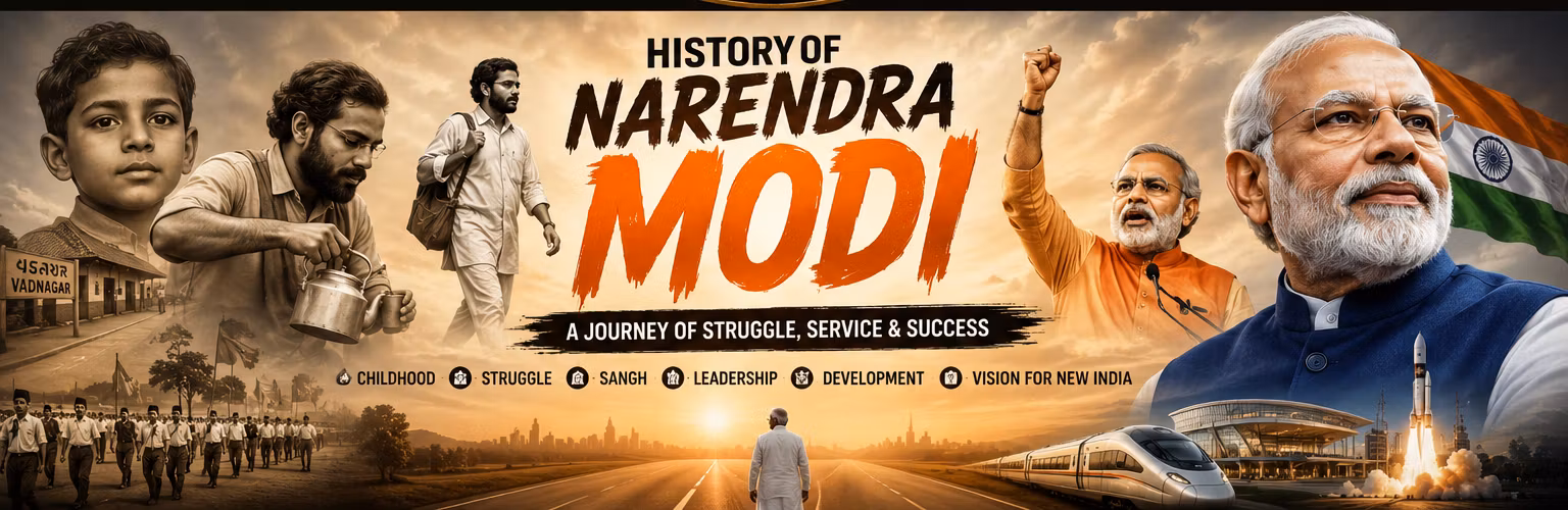 HISTORY OF NARENDRA MODI