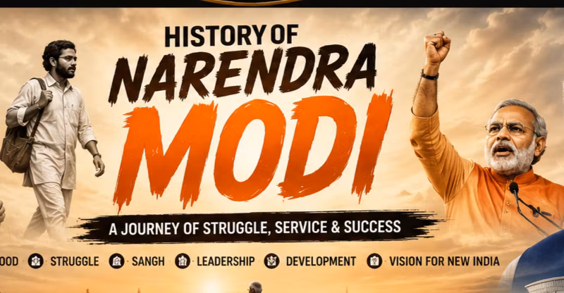 HISTORY OF NARENDRA MODI