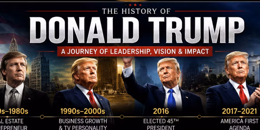 HISTORY OF DONALD TRUMP