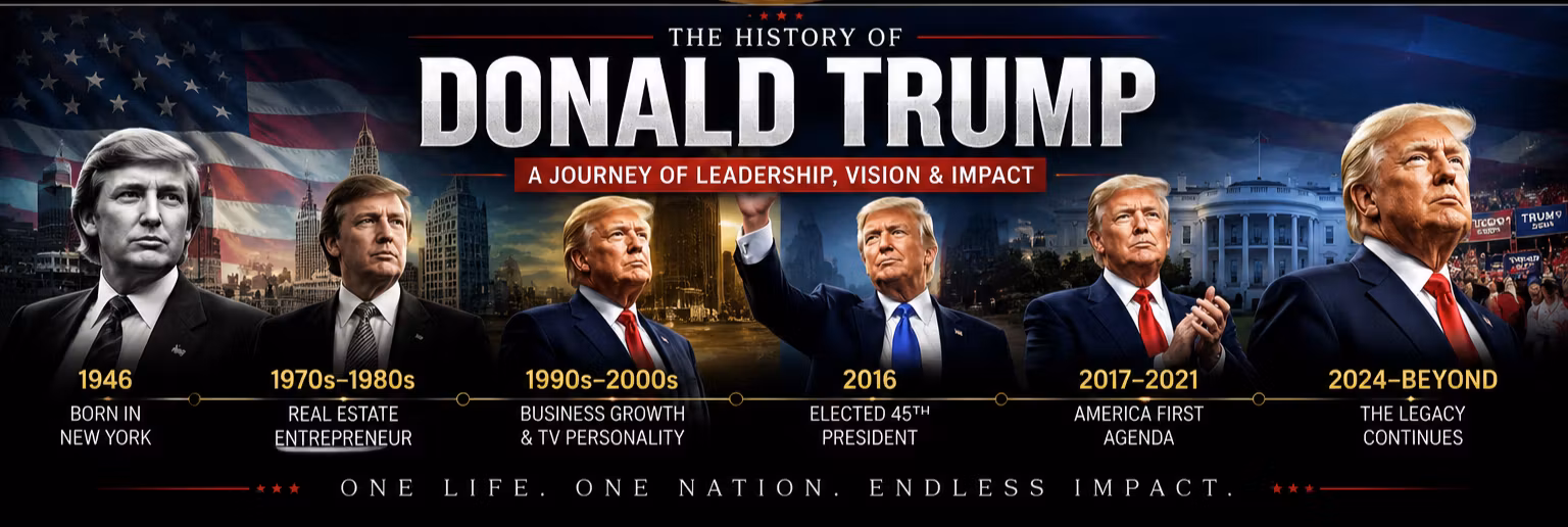 HISTORY OF DONALD TRUMP