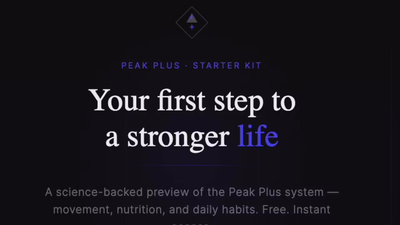  Peak Plus Starter Kit