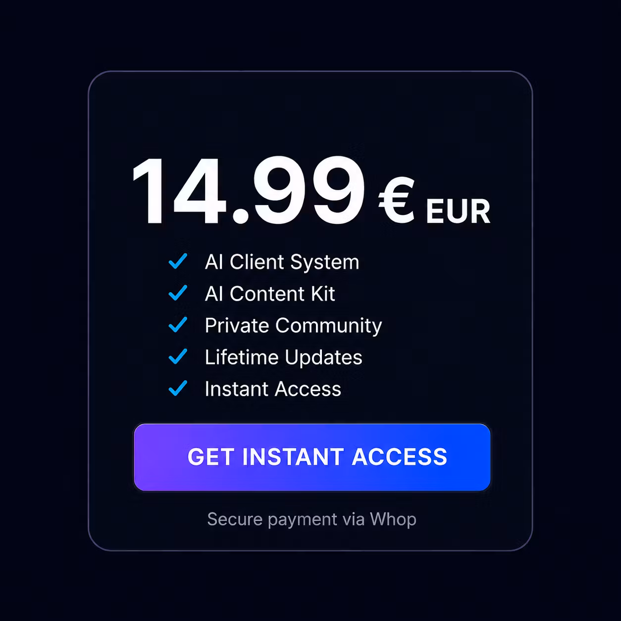 E-book + Community