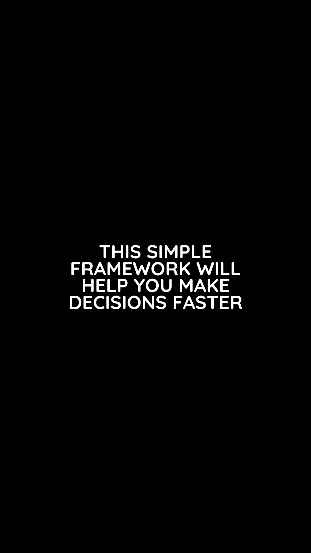 Stop focusing on everything at once
