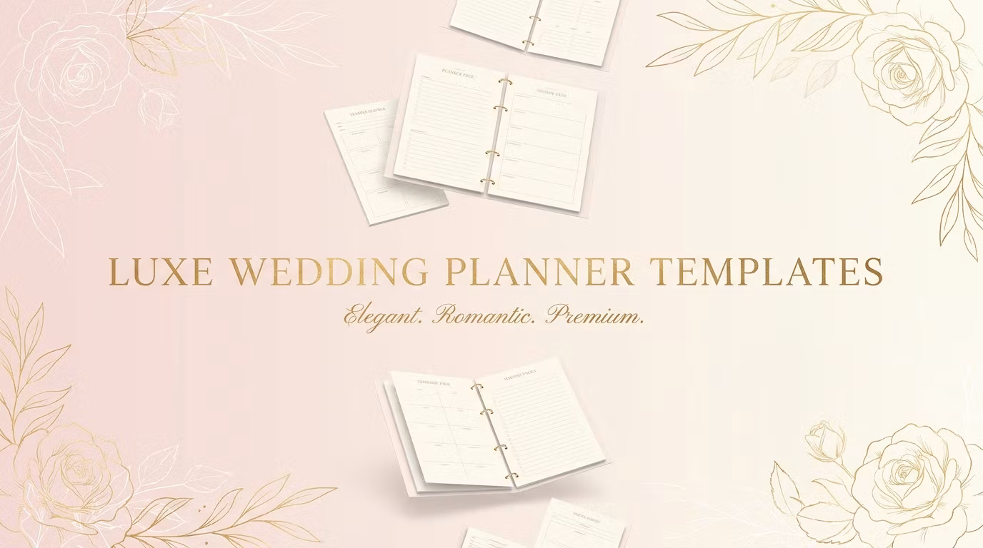 7 Wedding Planner Templates