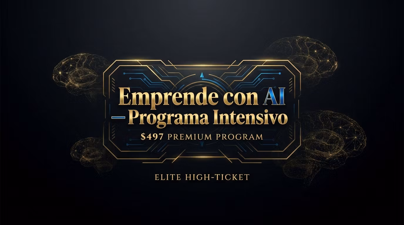 Emprende con AI — Programa Intensivo