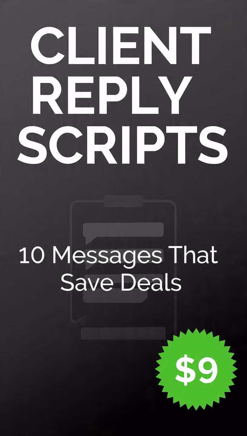 Client Reply Scripts: 10 Messages That Save Freelance Deals