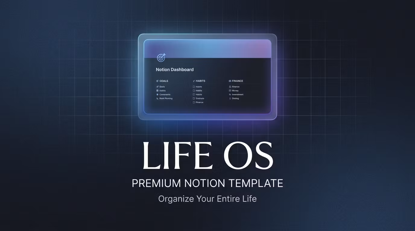 Life OS — Premium Notion Template
