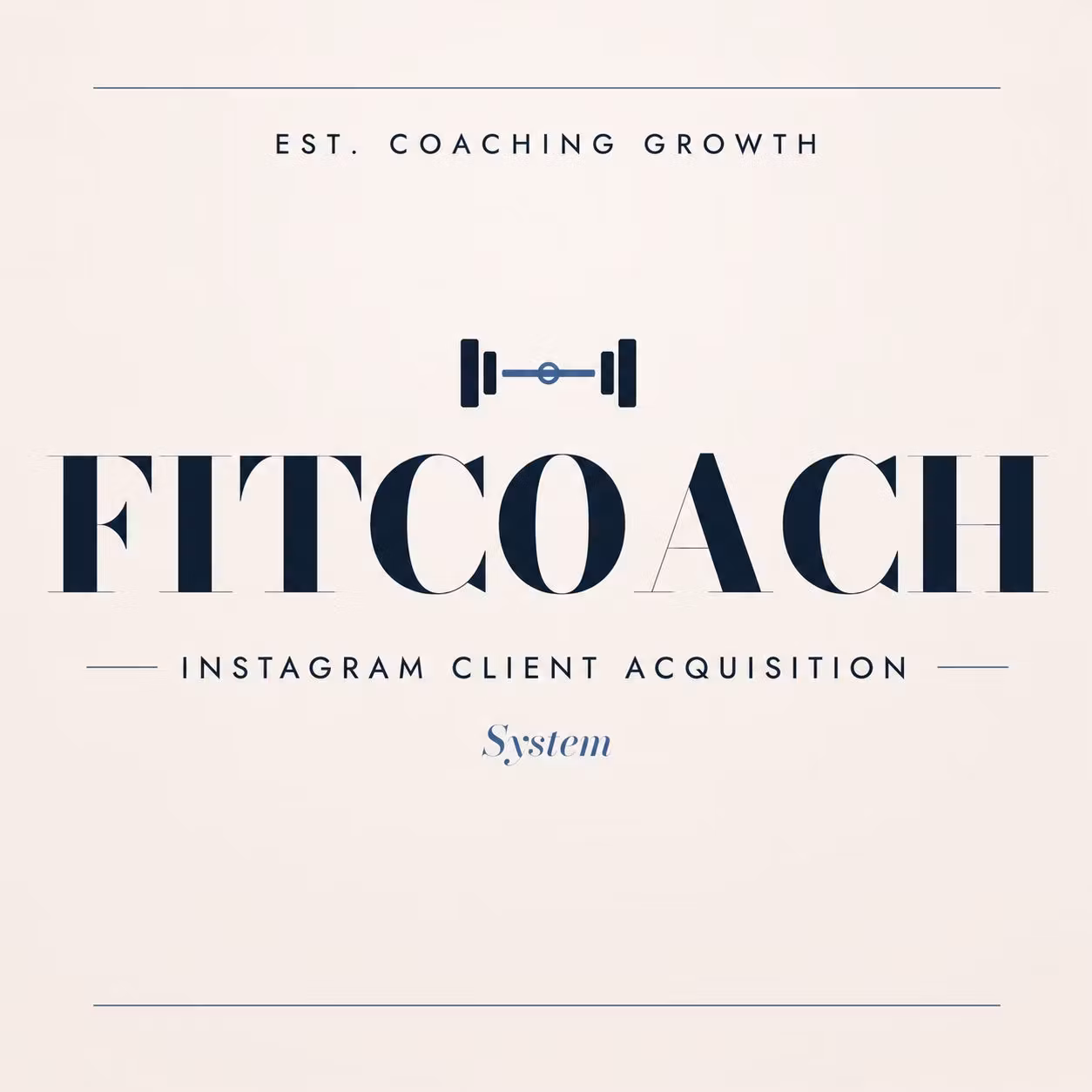  FITCoach Instagram Client Acquisition System