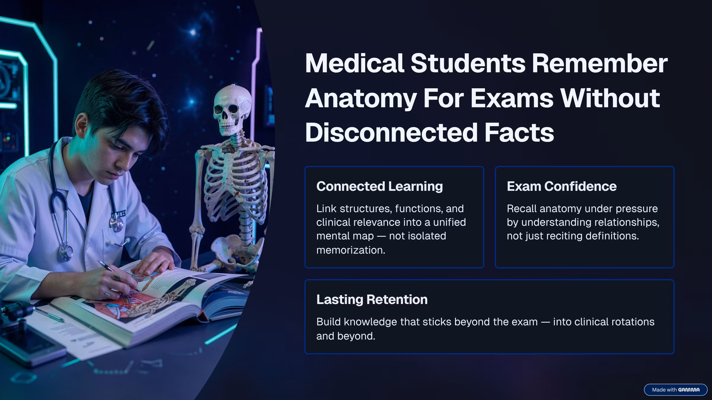 Medical Students Remember Anatomy For Exams Without Disconnected Facts