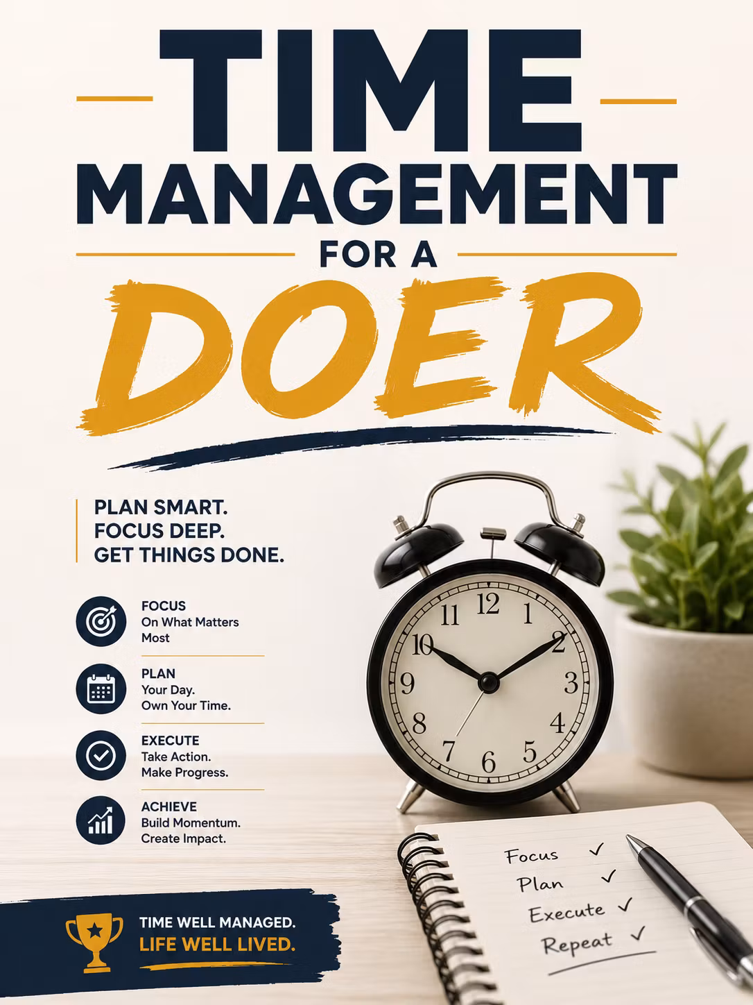 Time management for a doer 
