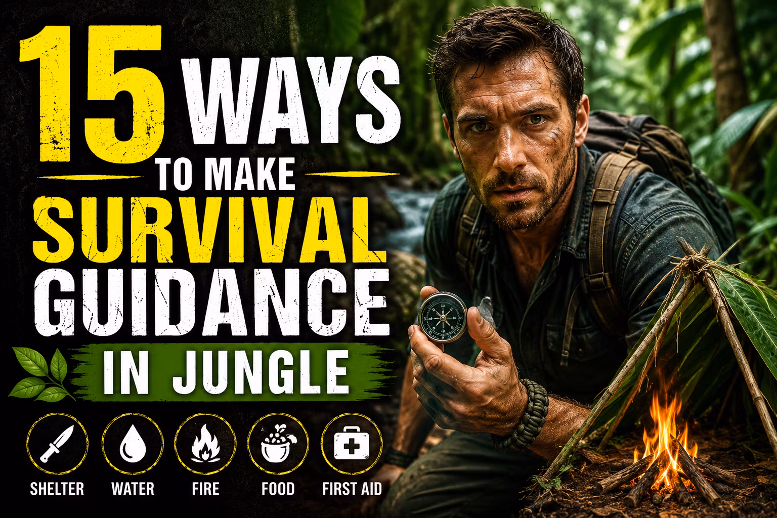 JUNGLE SURVIVAL GUIDE IN 15 WAYS 