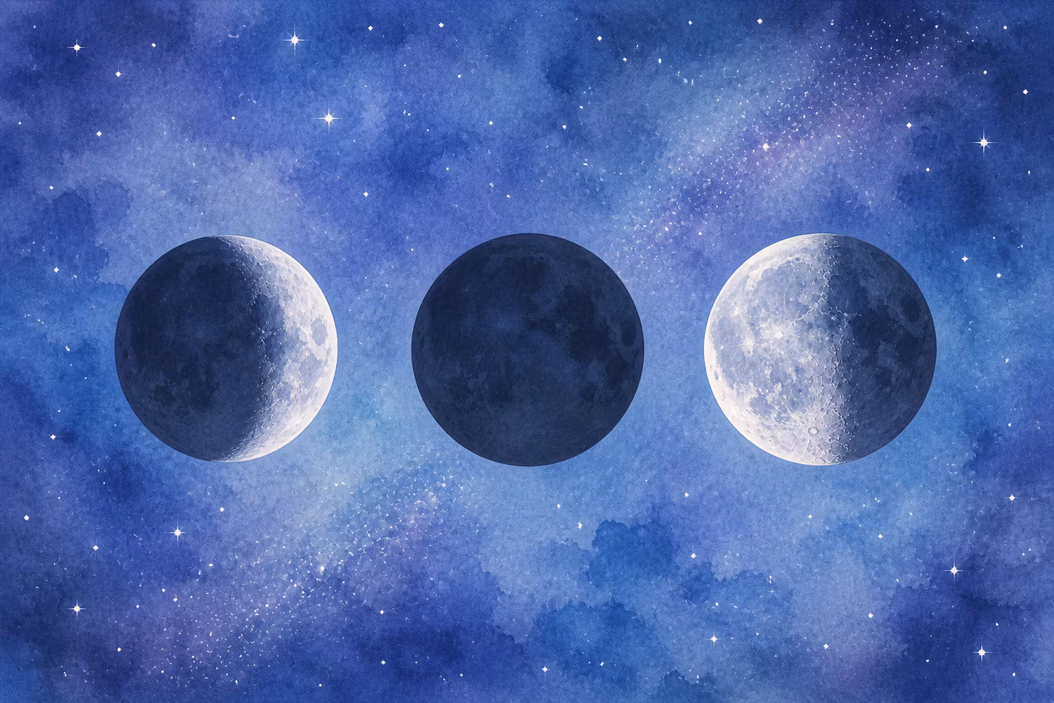 Viaje de 3 Lunas · 3 Círculos 🌗🌘🌑