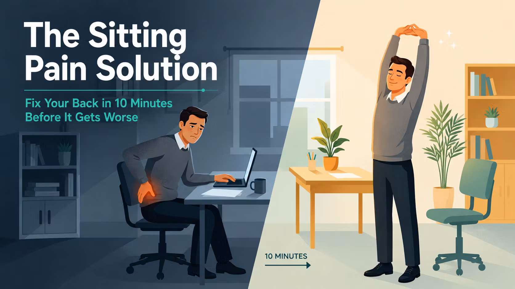 The Sitting Pain Solution: Fix Your Back in 10 Minutes