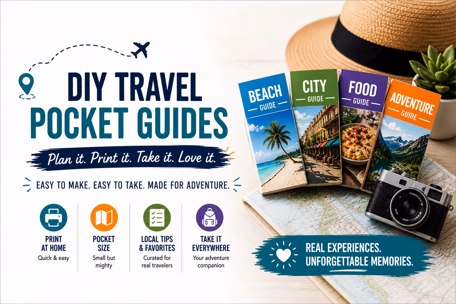DIY Travel Pocket Guides