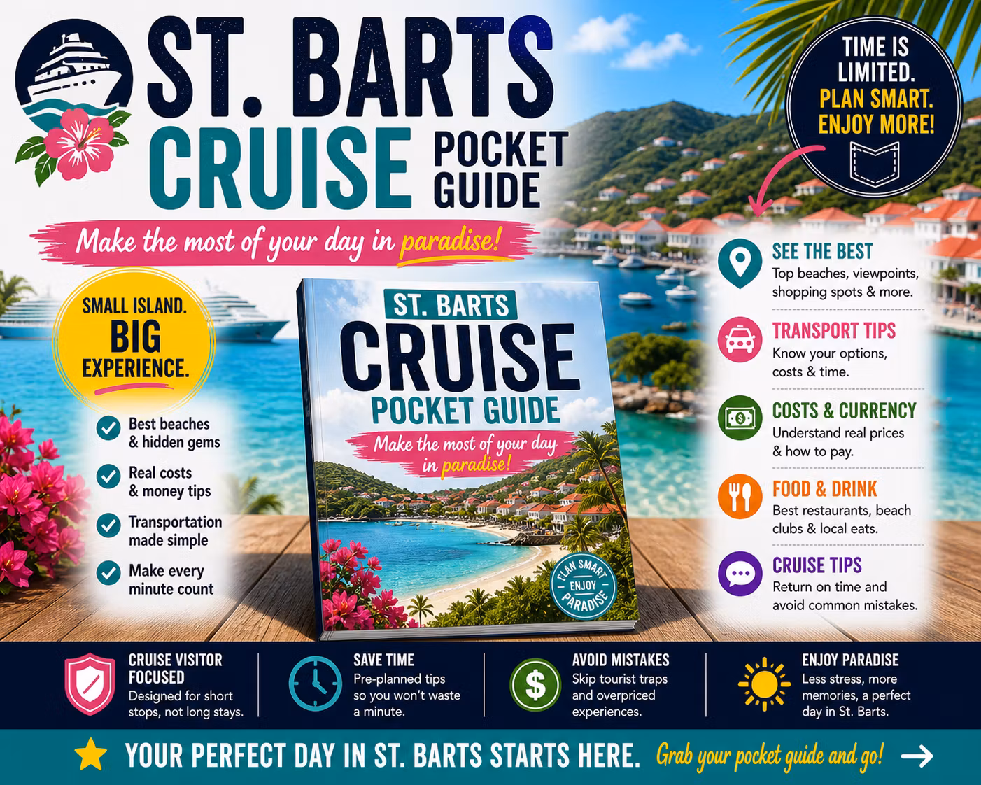 ST. BARTS CRUISE POCKET GUIDE