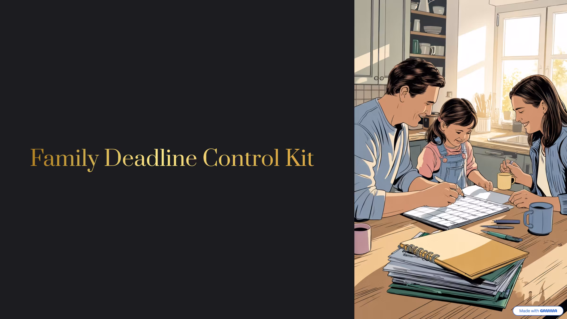 Family Deadline Control 