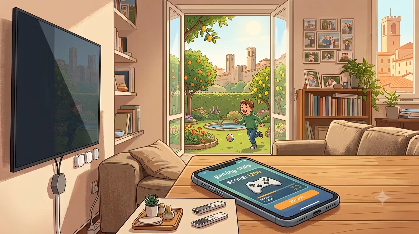 "PARENTS,CHILDREN AND GAMING"