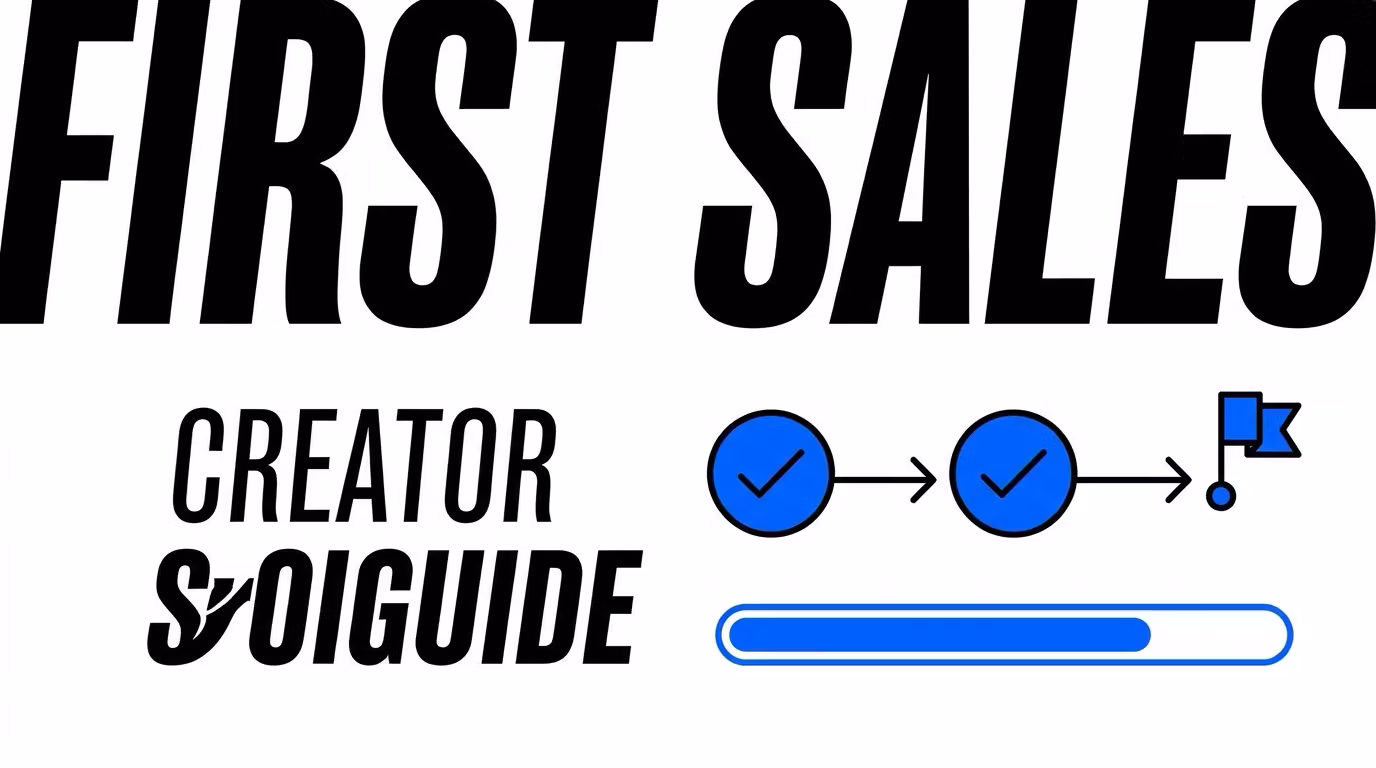First Time Creators Getting Sales Without A Big Audience