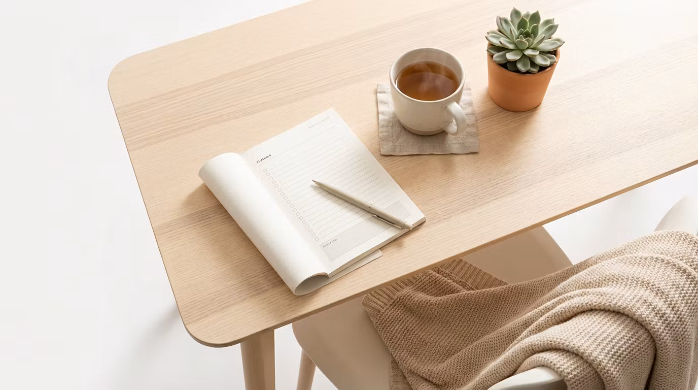 Daily Plan Reset – Turn House Tasks Into a Clear Day