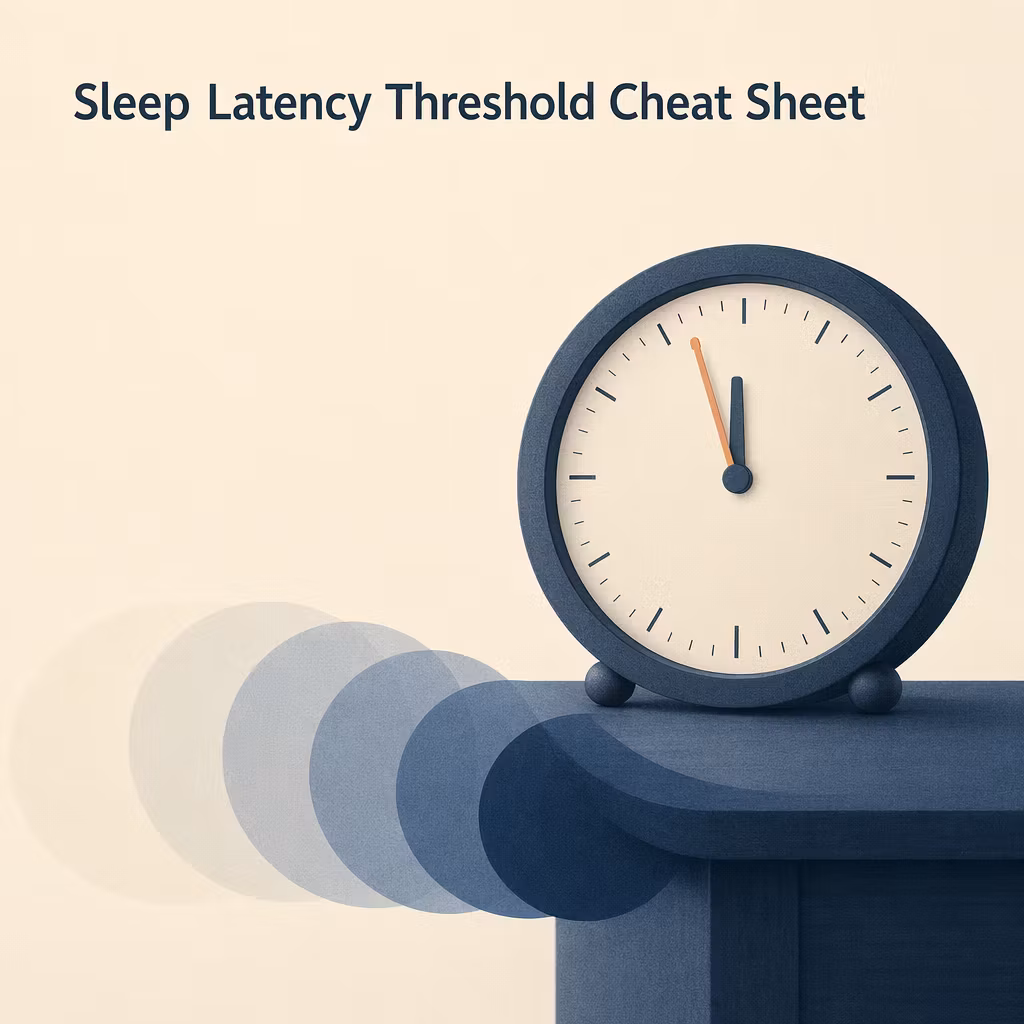 The Sleep Onset Threshold Kit