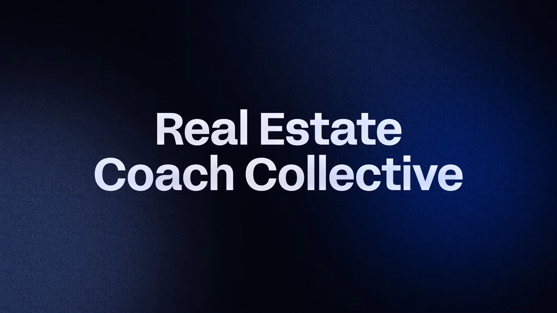 Real Estate Coach Collective