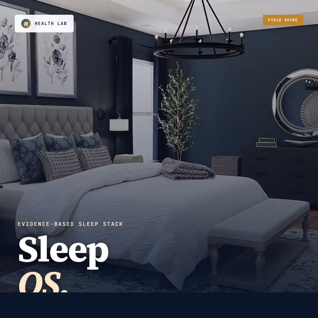 The Complete Sleep Optimization Guide. Insomnia, Architecture & Biohacker Editio