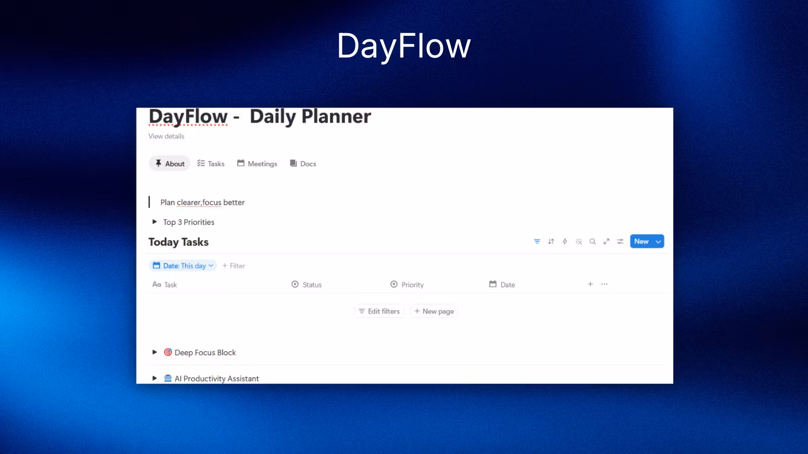 DayFlow AI