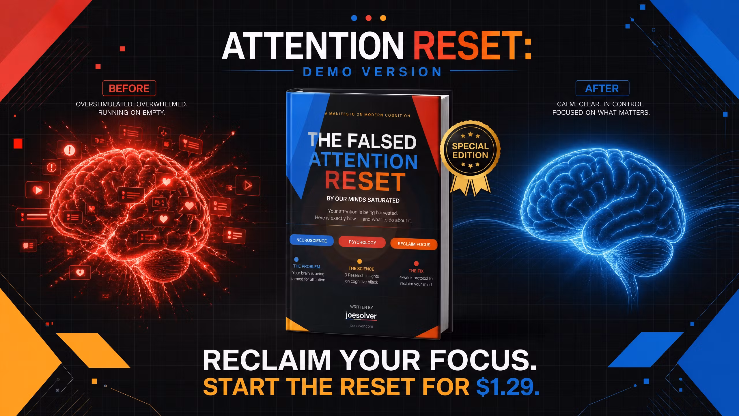 The Falsed Attention Reset By Our Brain 