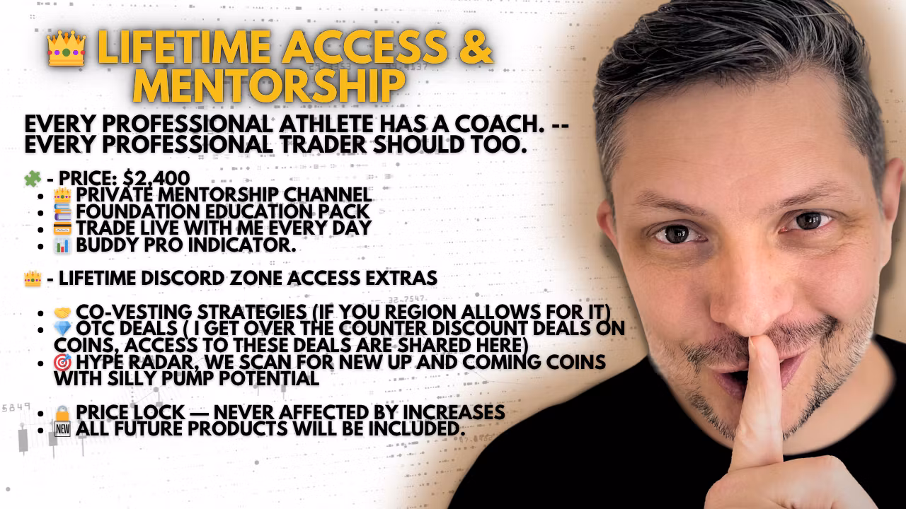 👑 LIFETIME ACCESS & Mentorship
