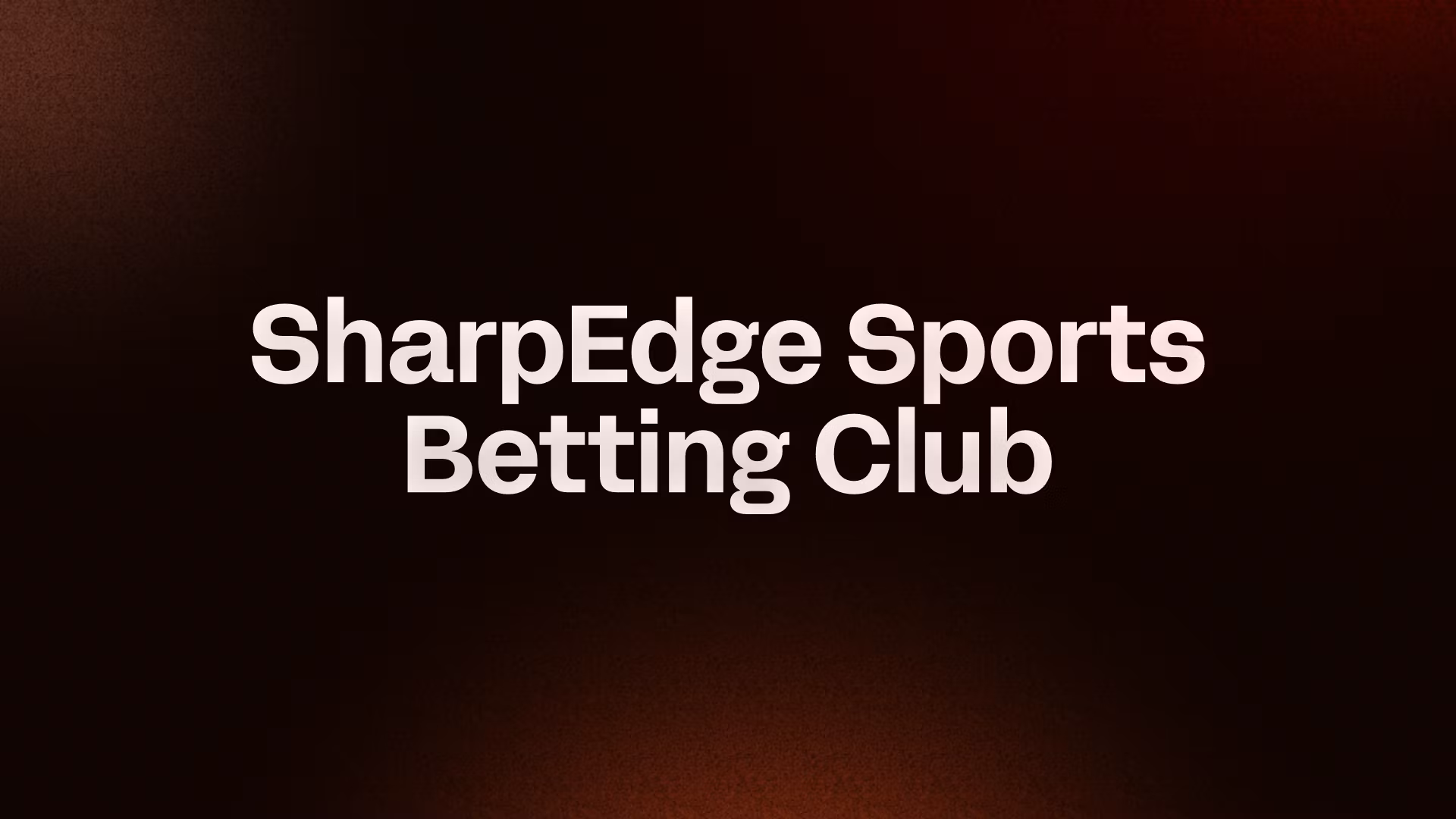 SharpEdge UFC Underdogs