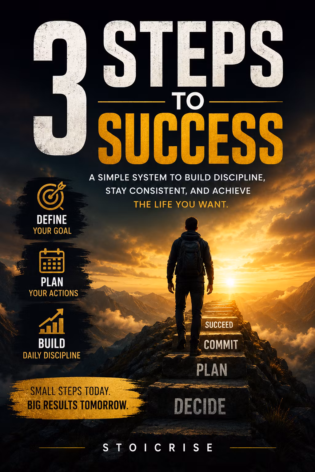 3 steps to success
