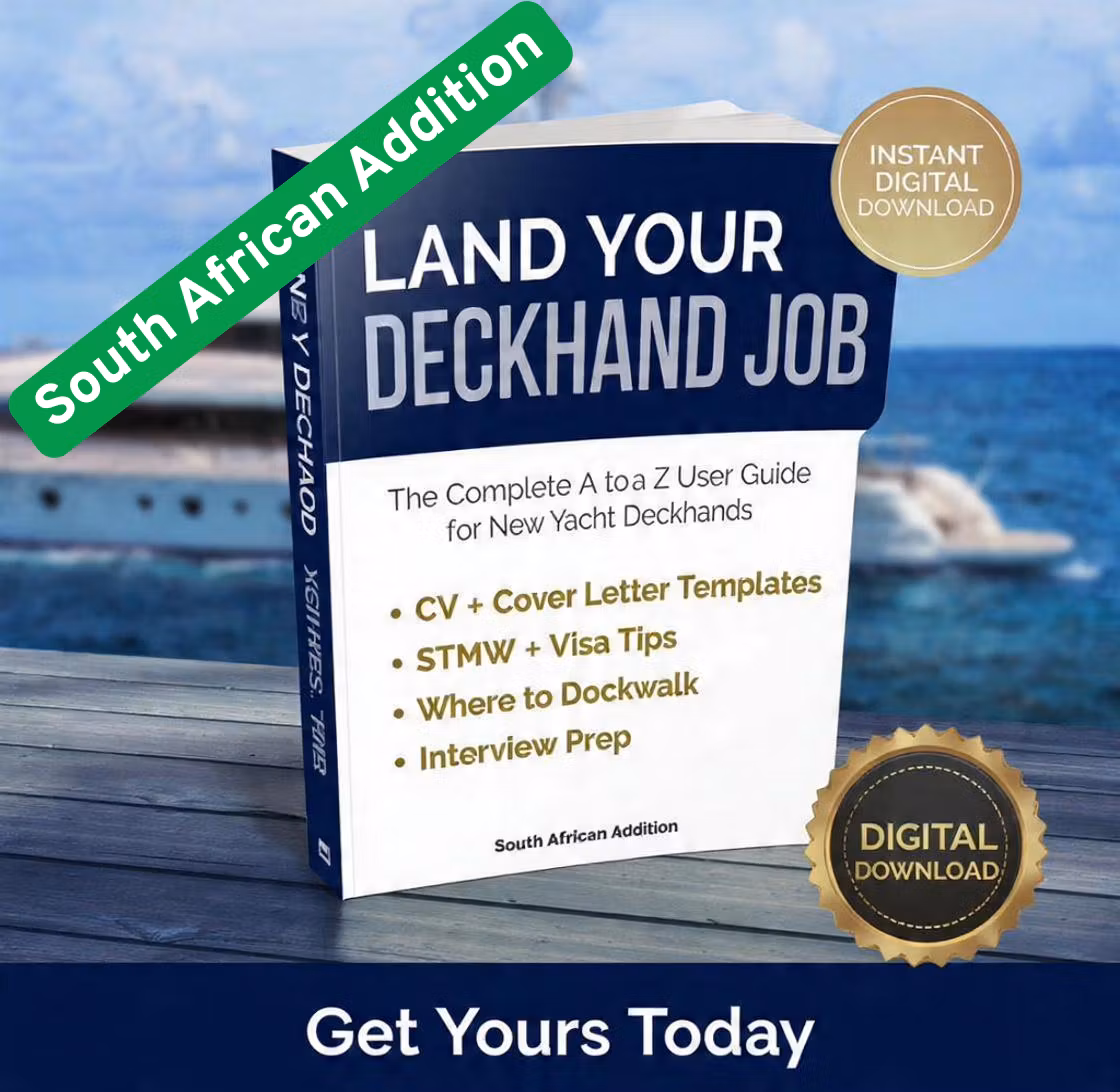 A to Z Guide For Deckhand "Greenies" from South Africa