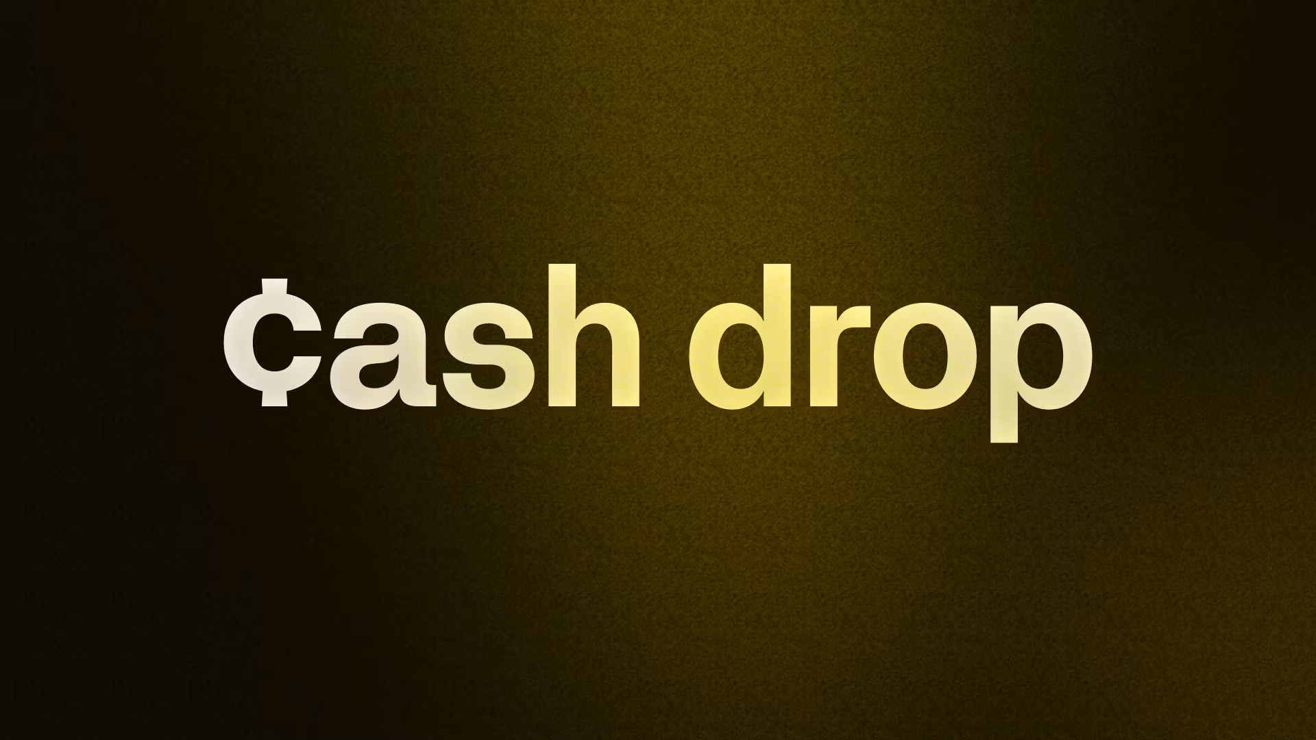 cash drop