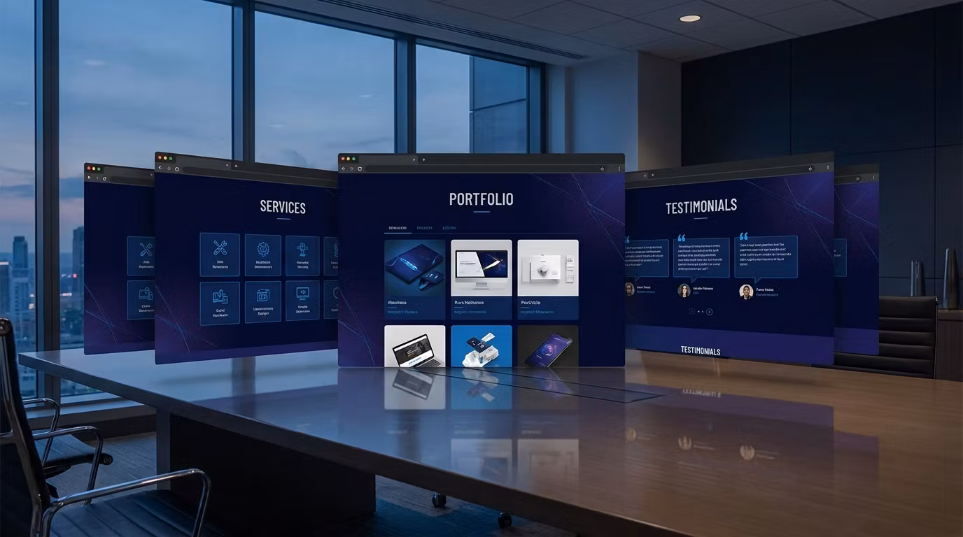 7-Page Business Website