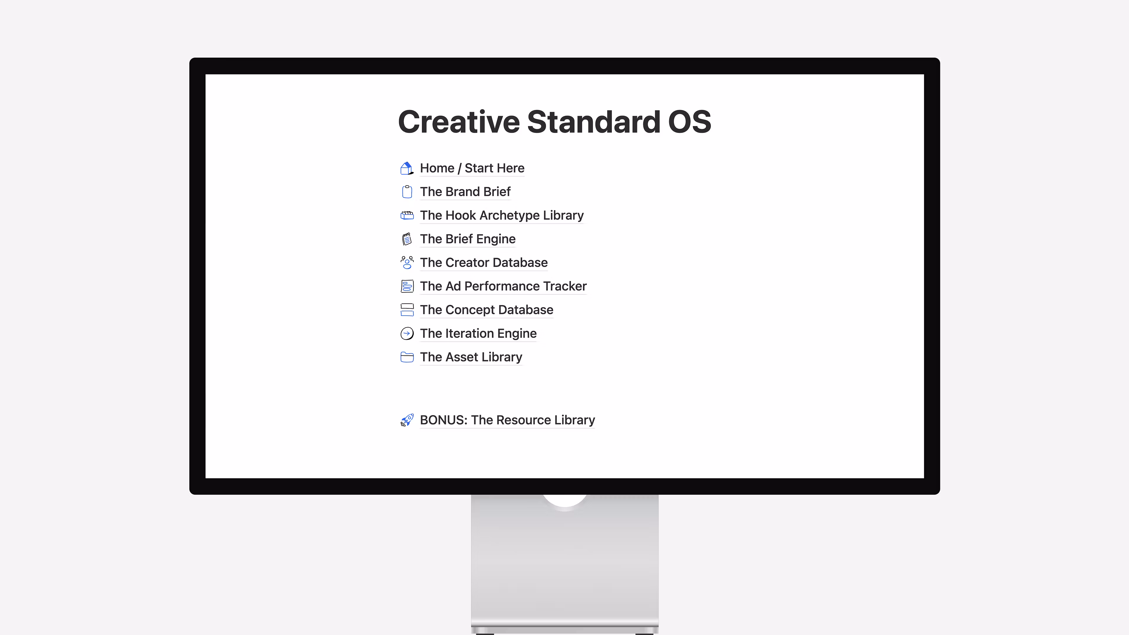 Creative Standard OS