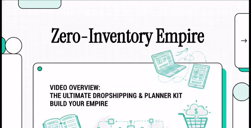 THE ULTIMATE DROPSHIPPING & PLANNER KIT 1&2