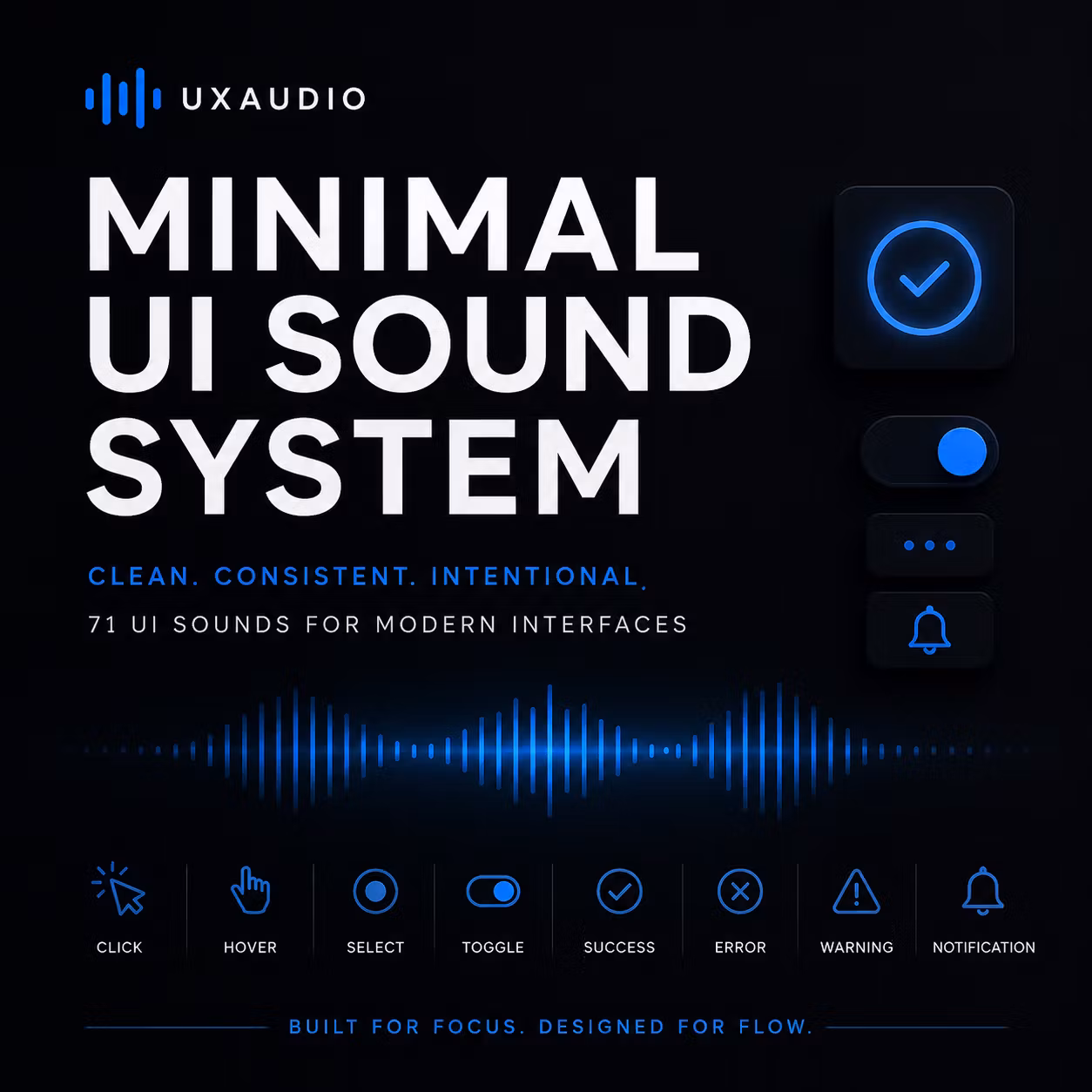 Minimal UI Sound System