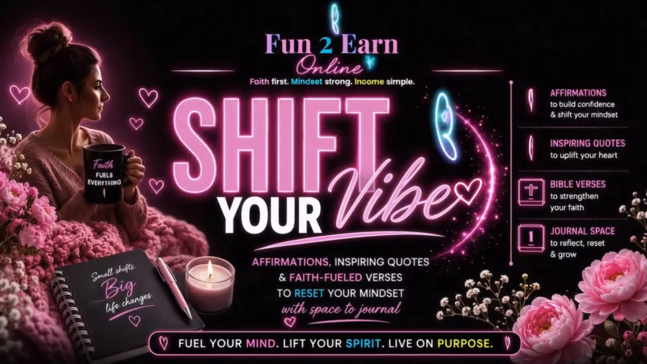 Shift Your Vibe 🌸 Free Mindset Reset for Busy Women